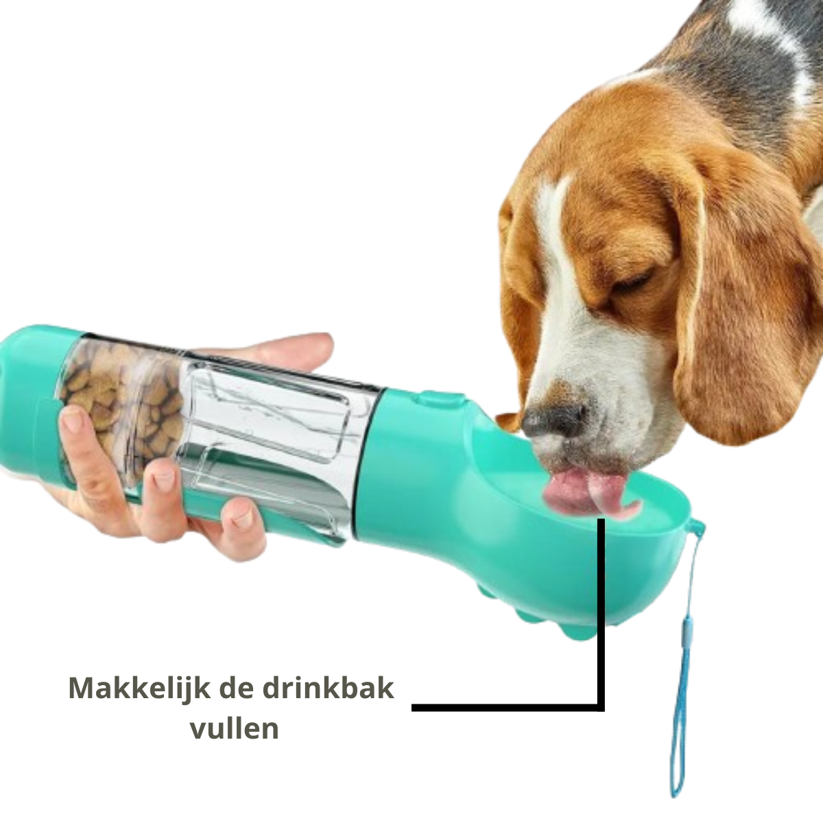 Drinkfles hond